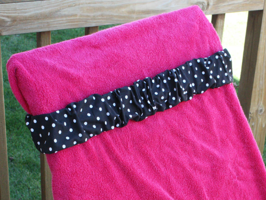 Black with White Polka Dots